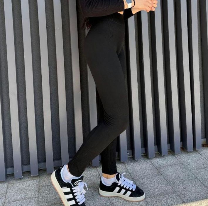 Безшовні лосини на хутрі теплі