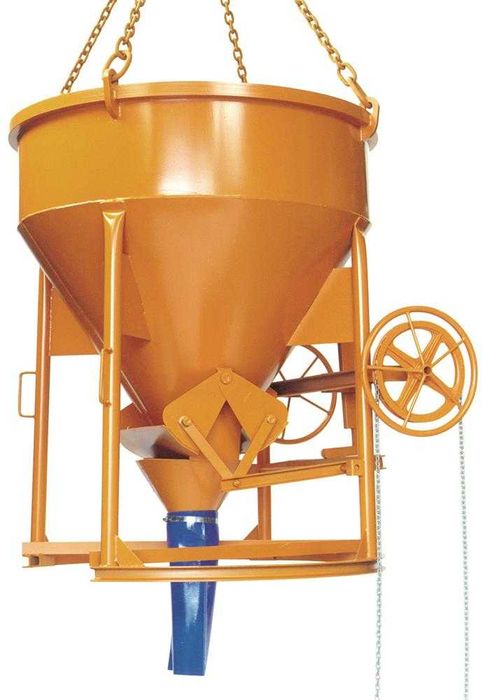 Pojemnik Zbiornik dźwigowy betonu centralny rękaw 1500L EICHINGER 1016