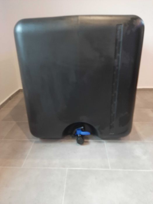Nowe wkłady Małzer   1000L IBC na wodę pitną Mauzer  Czarny uv