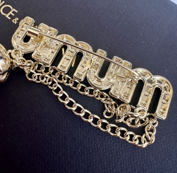 Broszka Miu Miu 5,5x1 cm premium
