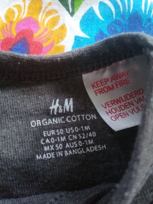Body H&M rozmiar 50 2 sztuki