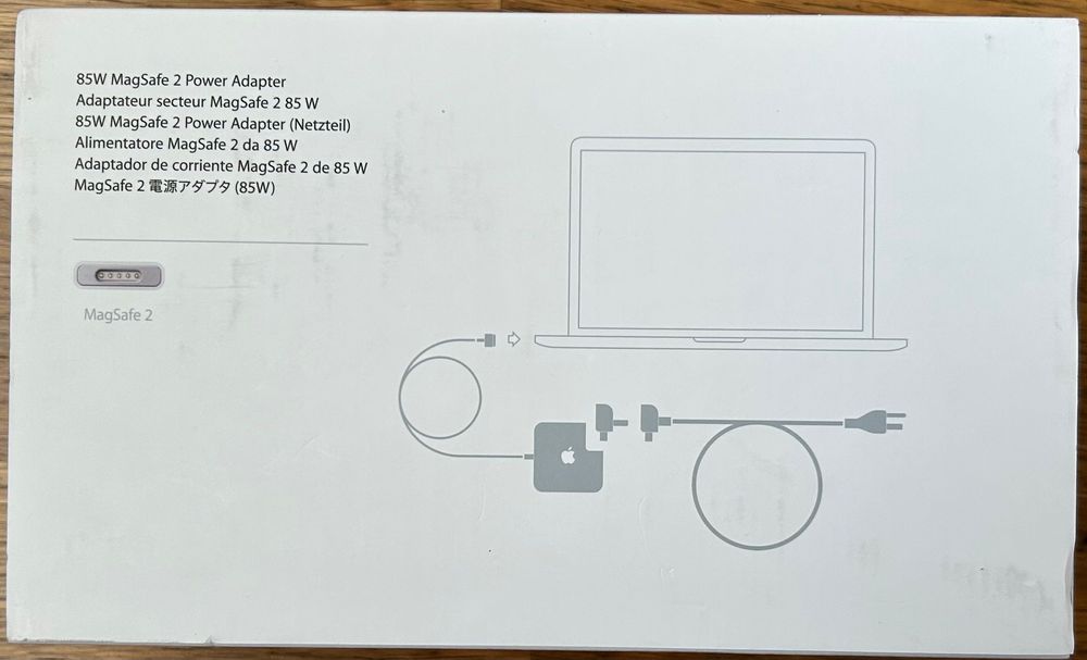 Apple MagSafe 85W Power Adapter – New, 3-Year Warranty64586412398977121