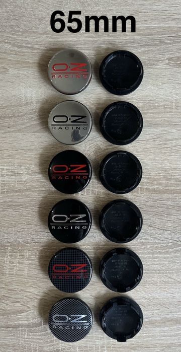Conjunto 4 Centros OZ Racing 56mm 60mm 65mm 68mm
