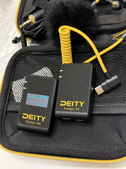 Cyfrowy system mikrofonowy DEITY POCKET WIRELESS super jakość profesja