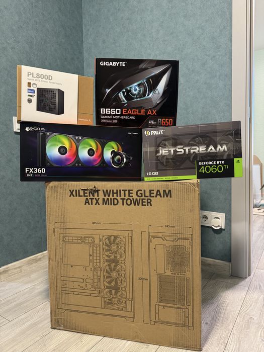 Продам топовий ігровий пк + 2k 240Hz монітор + перефирія