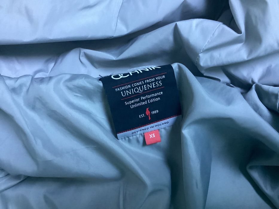 Ochnik puchowy, zimowy płaszcz 36