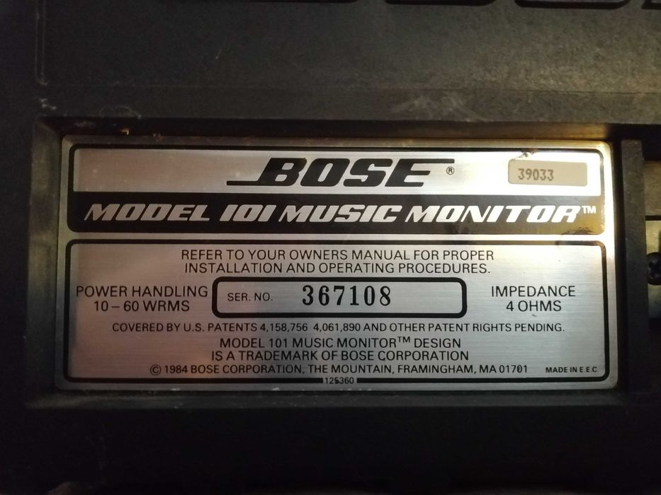 Aparelhagem Sony Bose