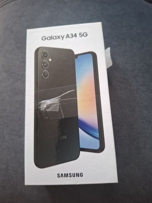 Galaxy A34 5G telefon+ etui Spigen