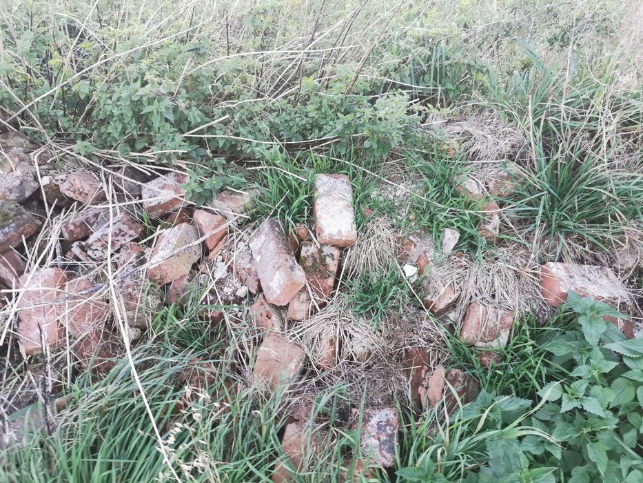 Gruz cegły Czerwone