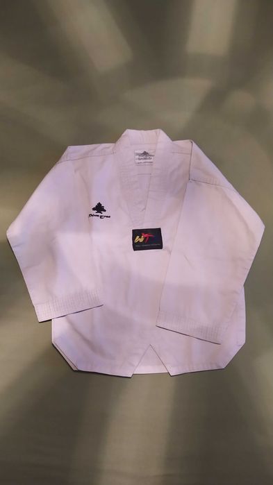 Dobok taekwondo 120cm + cinto branco