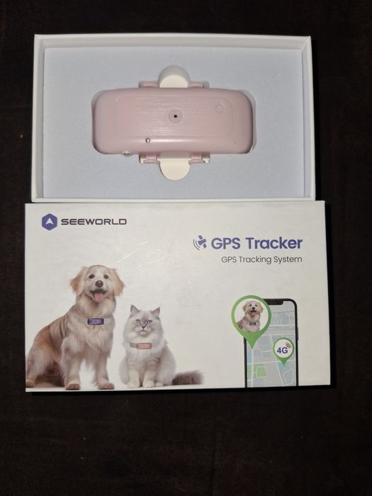 Lokalizator GPS dla Psa Kota SEEWORLD 4G | Nowy | Komplet