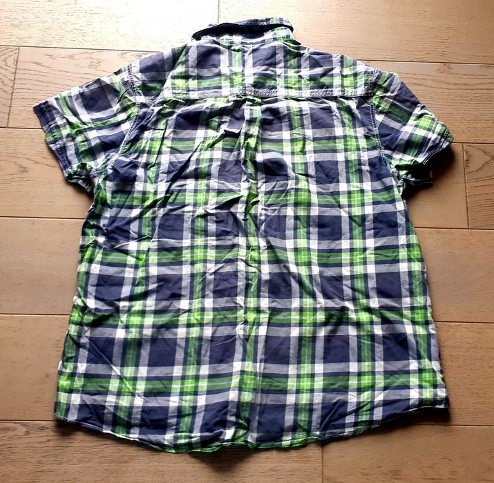 koszula męska DRESSMAN XXL 2XL 100% bawełna krótki rękawek