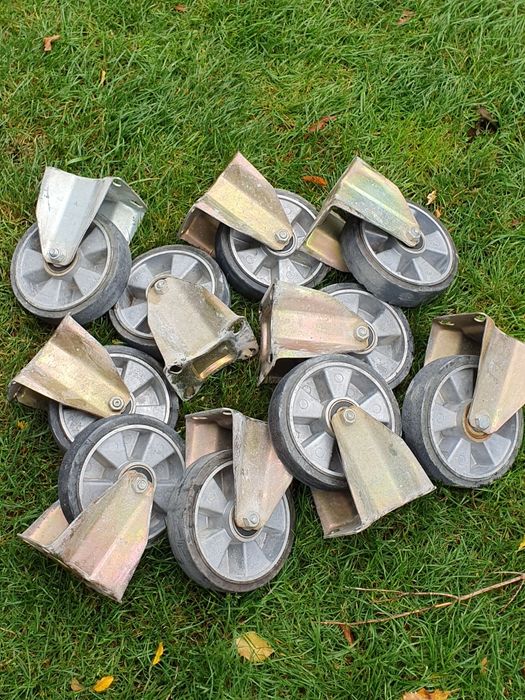 Kółko obrotowe skrętne i sztywne