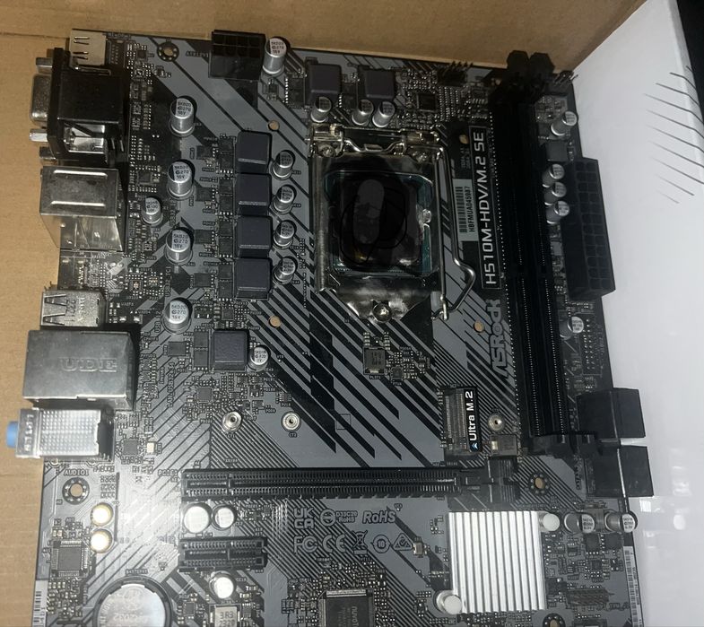 stan nieznany plyta glowna asrock socket 1200 H610M-HVS/M.2 D5