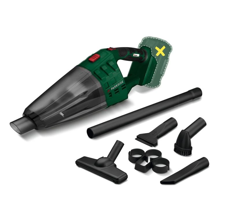 Odkurzacz akumulatorowy Parkside 20V PHSSA 20- li C1