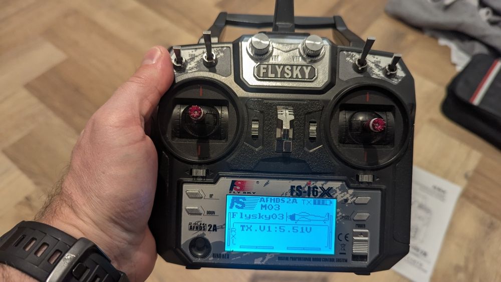 Aparatura RC Flysky FS-i6X z odbiornikiem