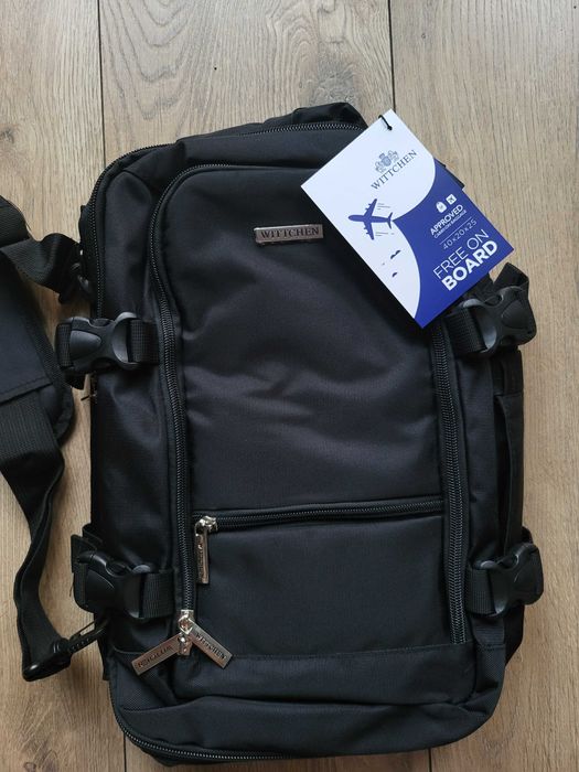 czarny plecak podręczny WITTCHEN Free on Board, model 29-3P-000-10