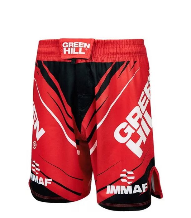 Шорти мма green hill, immaf, для мма
