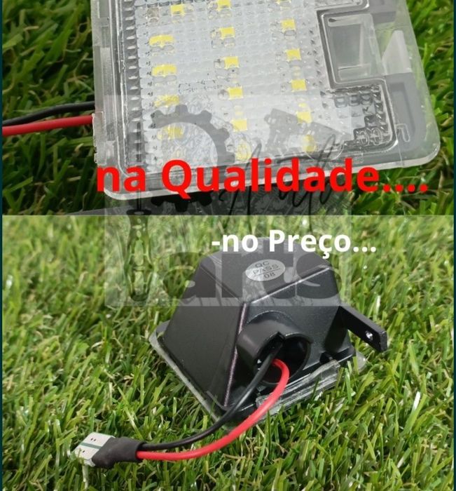 Leds de cortesia retrovisor com canbus ford 6000k