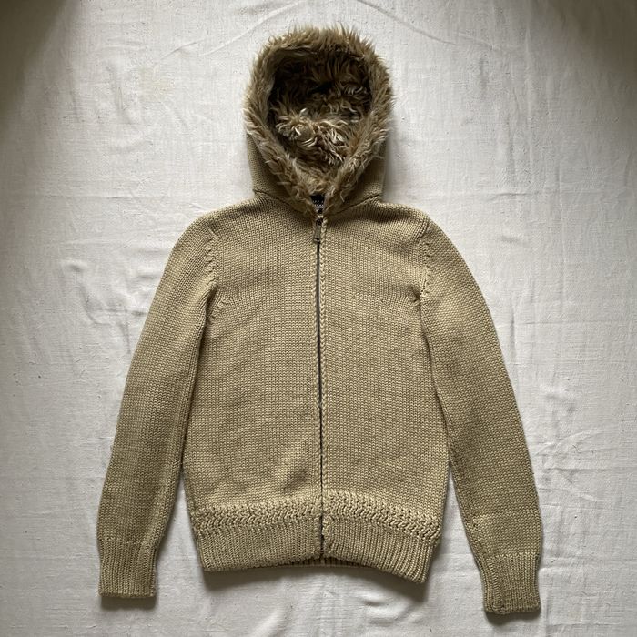 Philipp Plein кофта с меховым капюшоном зип худи оригинал