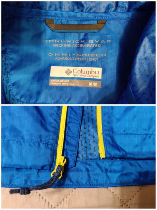 Ветровка Columbia Trail Drier Windbreaker | Omni-Wick Evap | р. M