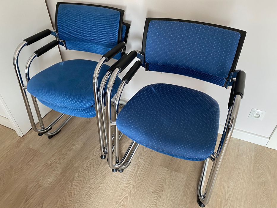 Krzesło biurowe konferencyjne niemieckie