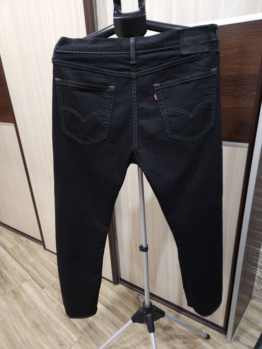 Męskie spodnie Levi's 522 W36 L32 Czarne Jeansy Denim  XL