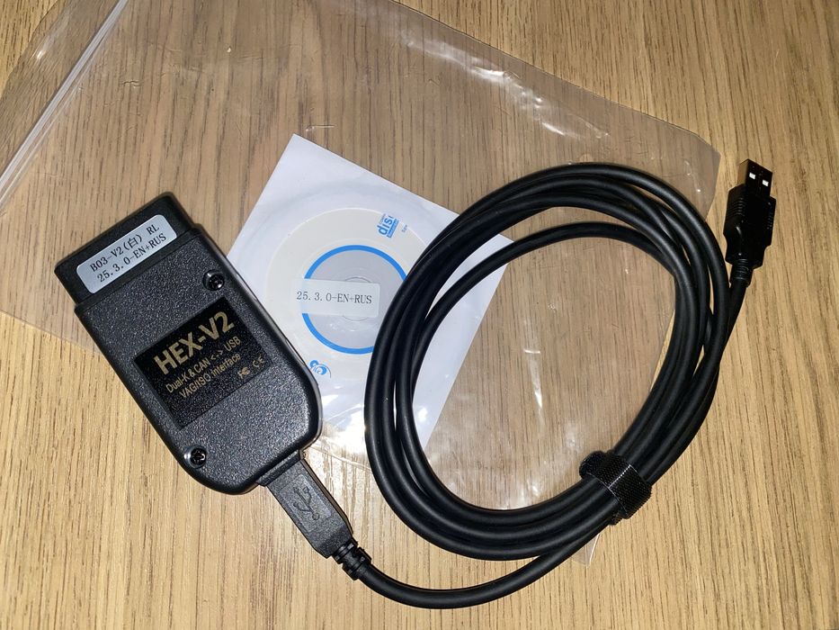 VAG COM HEX V2, VCDS 25.3 (последняя версия) Audi, VW, Skoda, Seat