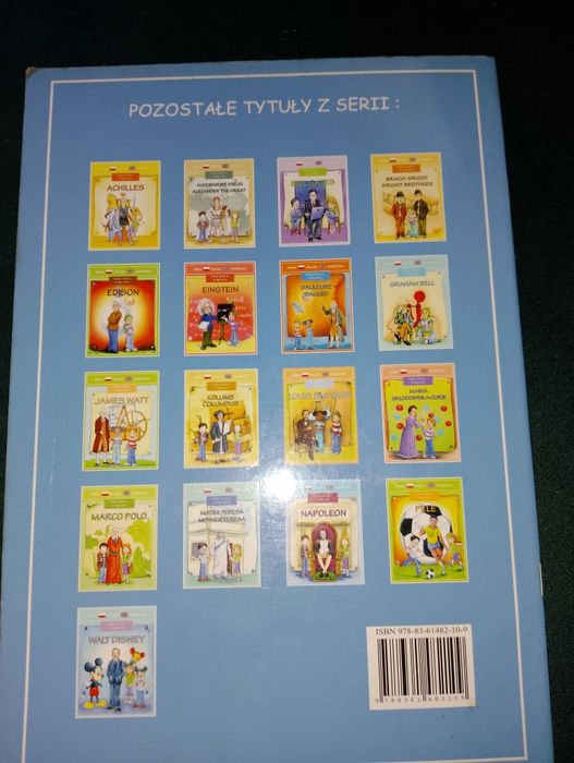 Książka o Franklinie seria polsko angielska