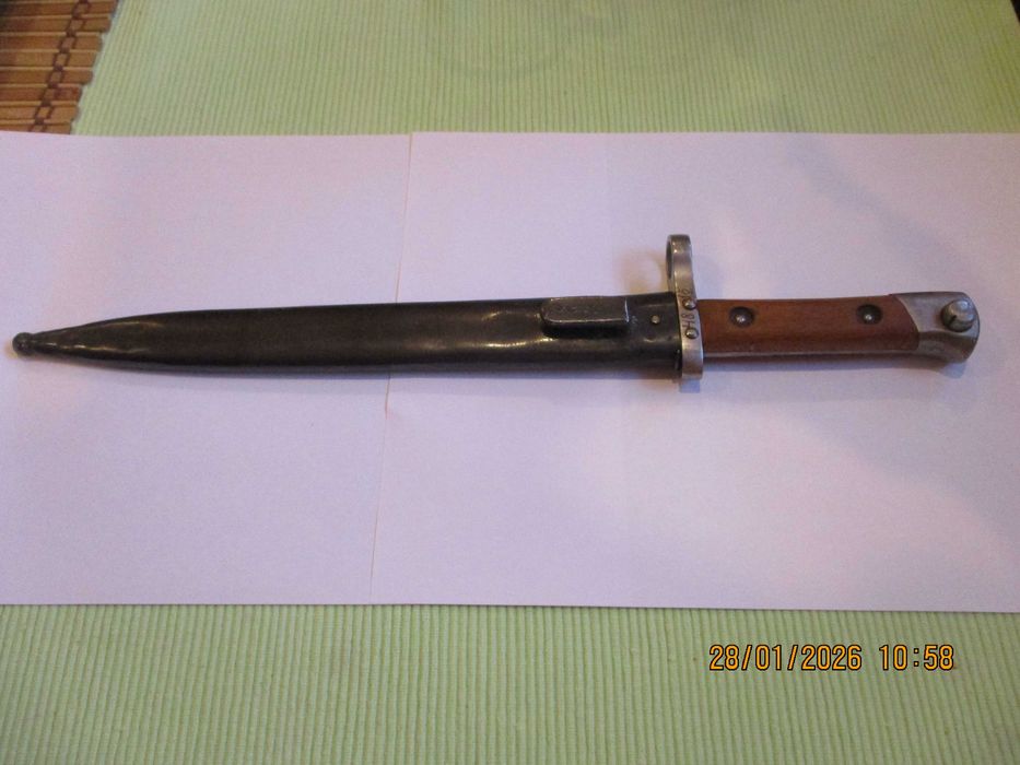 Bagnet Manlicher wz. 1895 dla Bułgarii - stan igła