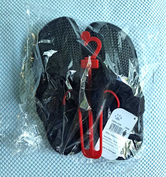Crocs - Sandálias 100% eva - Orsosandles - Novas! - Tamanho 38 - Preto