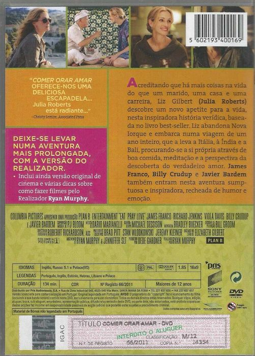 Comer Orar Amar (2010)