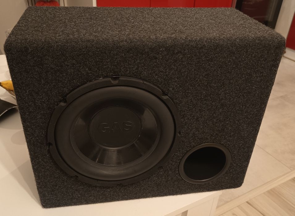 Subwoofer samochodowy GAS Audio 1000W, tuba