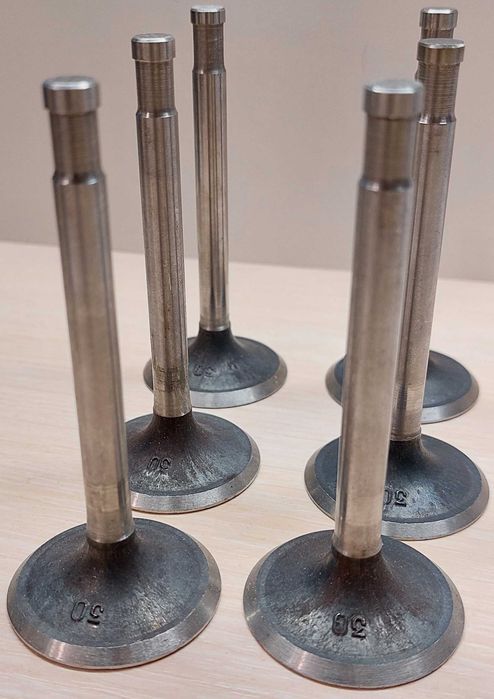 Клапана впускные МТ "Днепр" новые, родные, Луганские.