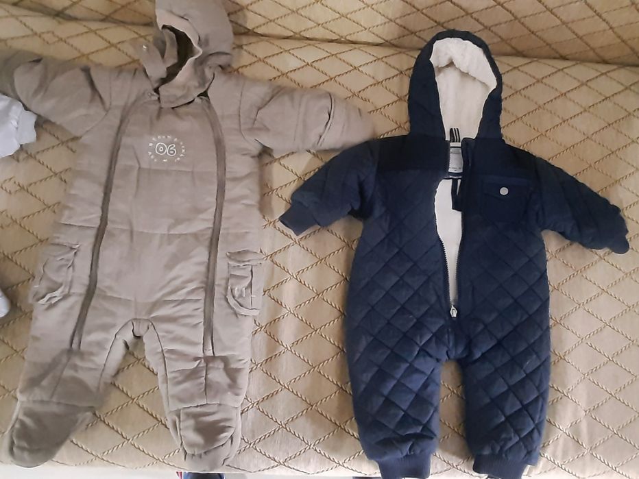 Теплые комбинезоны для мальчика