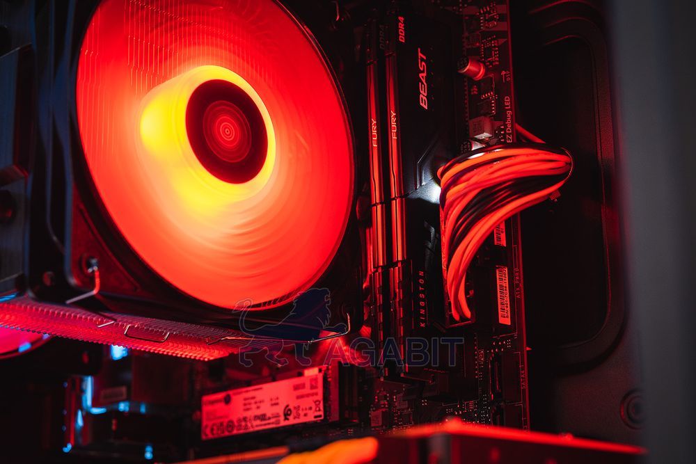 ЗЛІСТЬ! RX 6700 XT+Ryzen 5 5600X+DDR4 32GB+M.2 SSD 500GB –  Ігровий комп'ютер ПК для ігор геймерський игровой компьютер