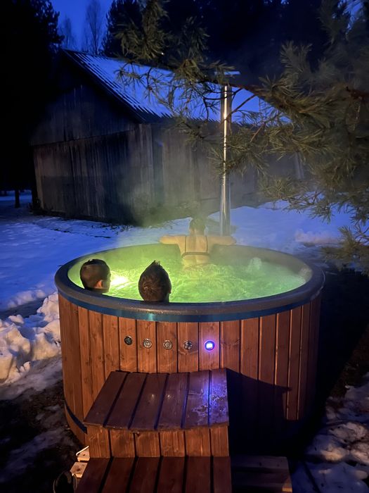 Dom na Podlasiu do 18 osób w  puszczy jacuzzi