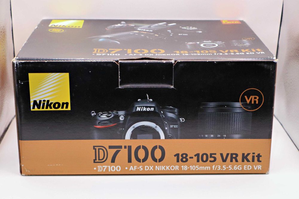 Pudełko od aparatu Nikon D7100