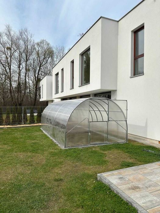 Szklarnia ogrodowa Gaudi 3x8m, poliwęglan 4mm, profil 25x20mm