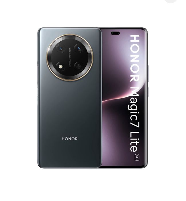 NOWY Smartfon HONOR Magic 7 Lite  5G 8/512Gb Titanium Black GWARANCJA