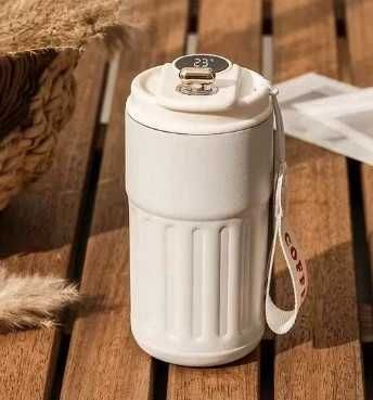 Copo térmico inteligente. Com temperatura LED - Instagramável