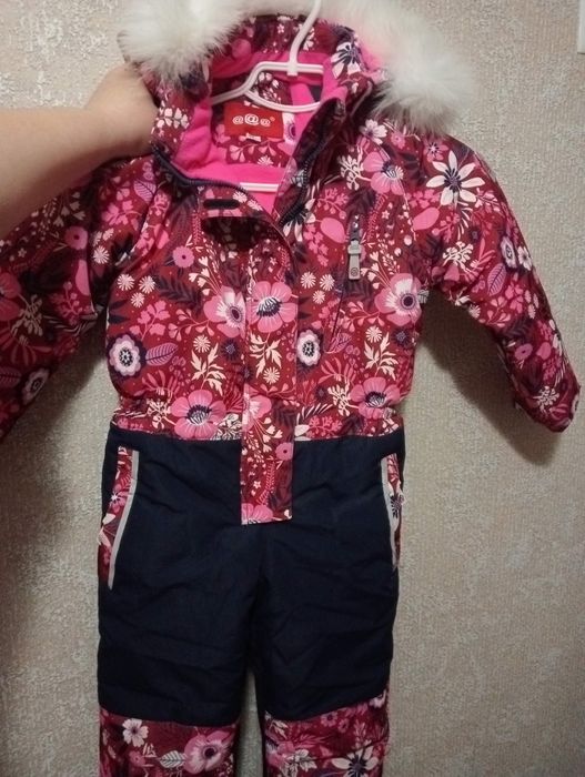 Комбінезон зимовий для дівчинки 122 розмір