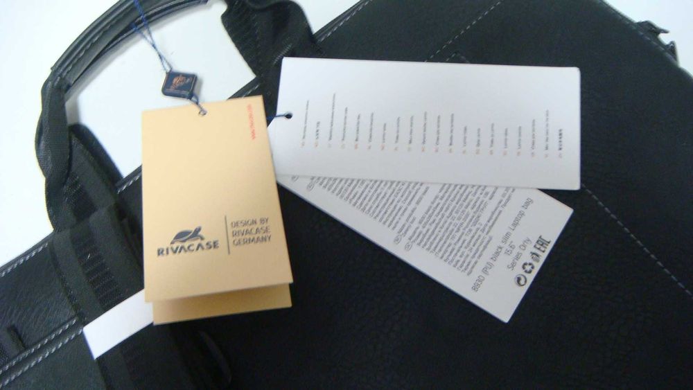 Сумка для ноутбука RivaCase 8930 Black 15.6"