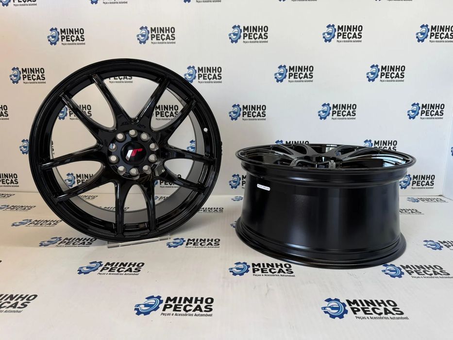 Jantes Japan Racing (JR29) em 19 (5x112/5x114.3) Preto Brilho