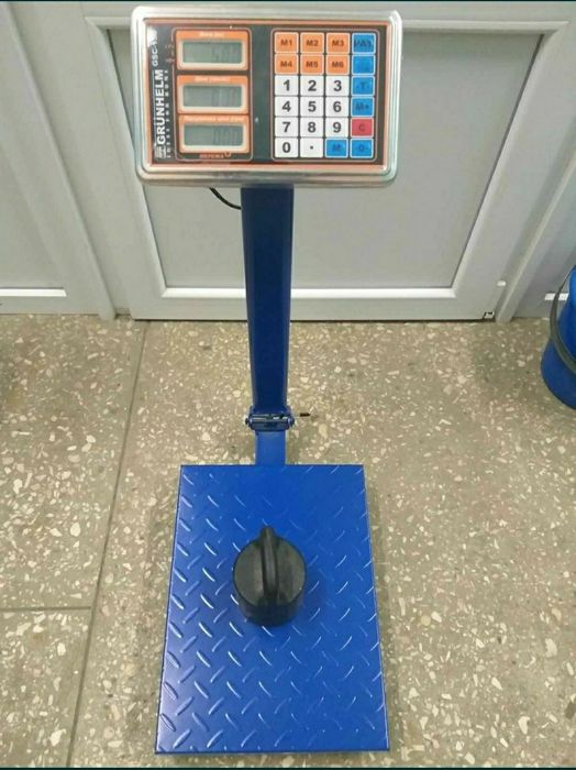 Ваги вага 150 300 350 кг торгівельні електроні посилений корпус Нові