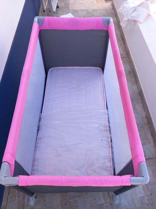 Cama de viagem zippy + colchão