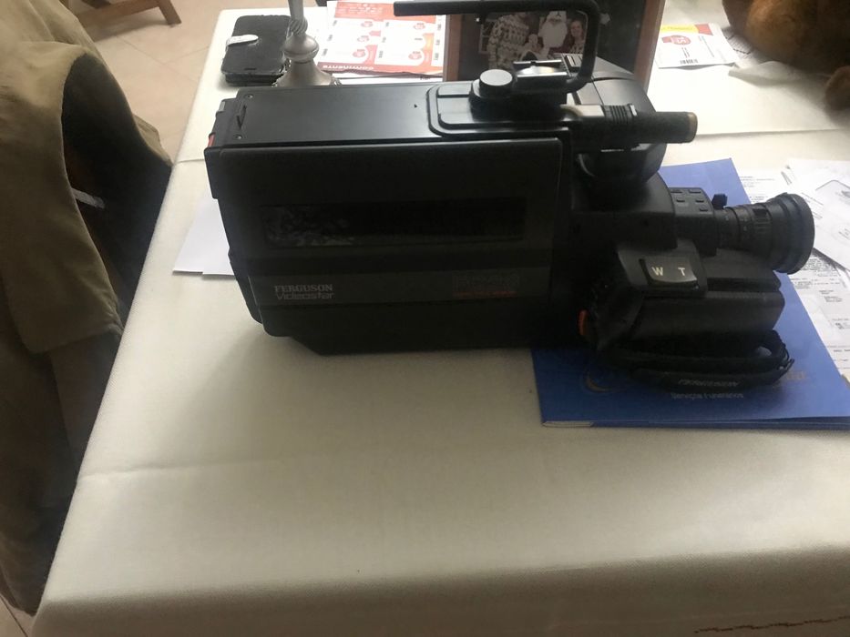 Câmera cassette recorder vhs