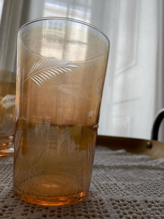 Copos "casca de cebola"