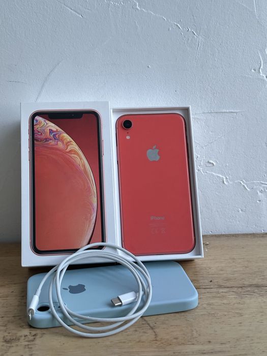 ІДЕАЛ iPhone XR 64GB Red АКБ 77% рідна Не крутився | Повний комплект