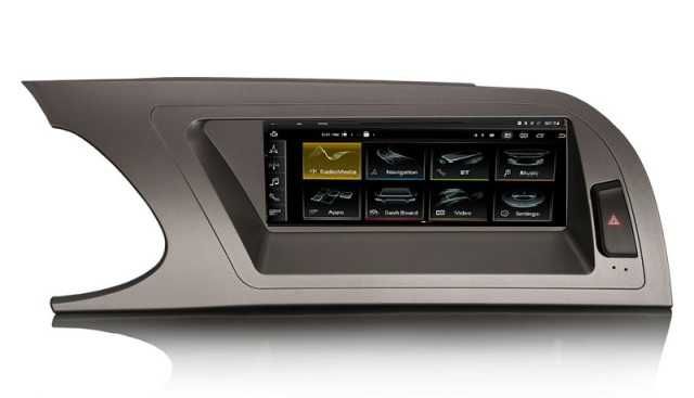 CarPlay Android Auto Radio FM RDS DAB+ Opcja Android Bluetooth YouTube Yanosik WiFi 4G MP3 MP4 GPS Audi A4 B8 A5
